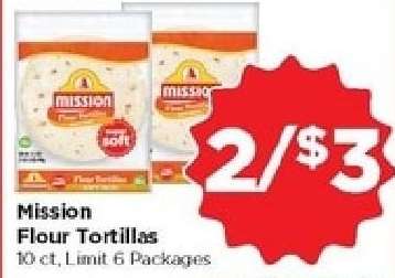 Mission Flour Tortillas