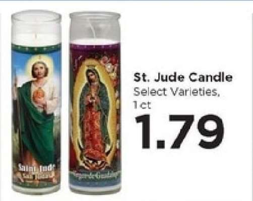 St. Jude Candle