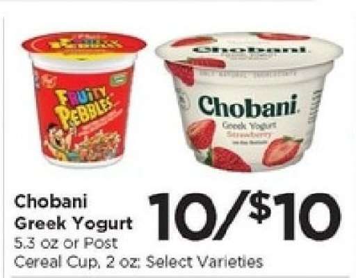 Chobani Greek Yogurt