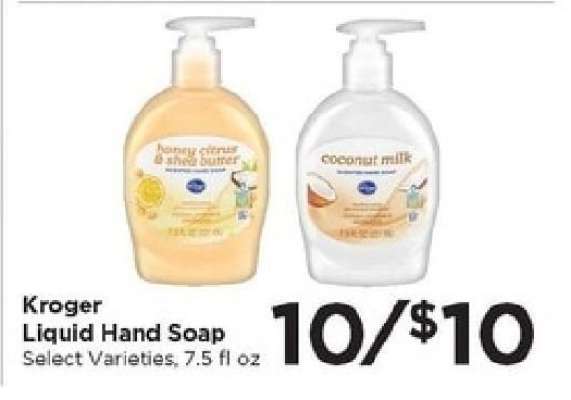 Kroger Liquid Hand Soap