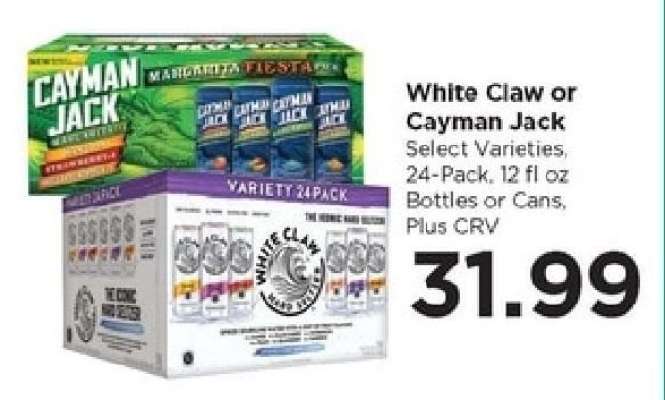 White Claw or Cayman Jack