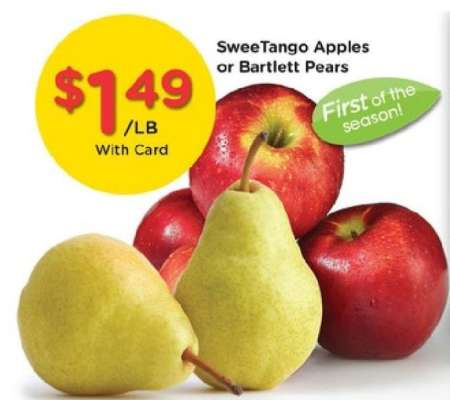 SweeTango Apples or Bartlett Pears