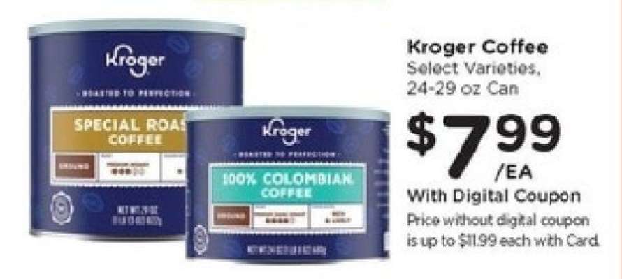 Kroger Coffee