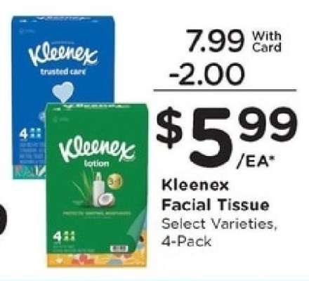 Kleenex Facial Tissue