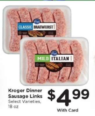 Kroger Dinner Sausage Links