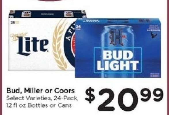 Bud, Miller or Coors