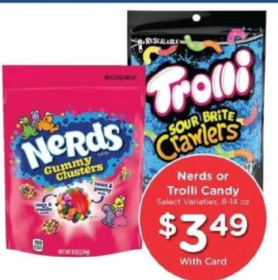 Nerds or Trolli Candy