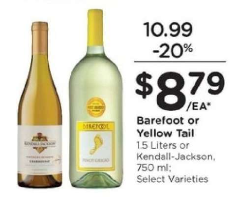 Barefoot or Yellow Tail