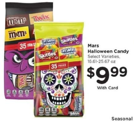 Mars Halloween Candy