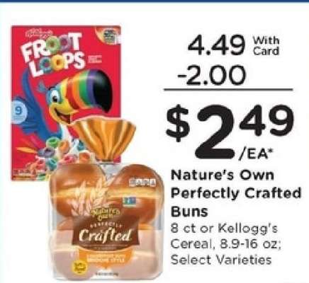 Nature's Own Perfectly Crafted Buns