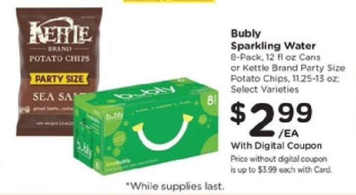 Bubly Sparkling Water