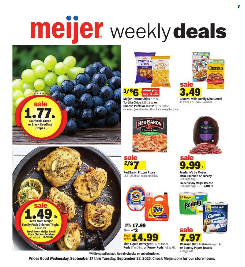 Meijer Flyer - 09/17/2025 - 09/23/2025.