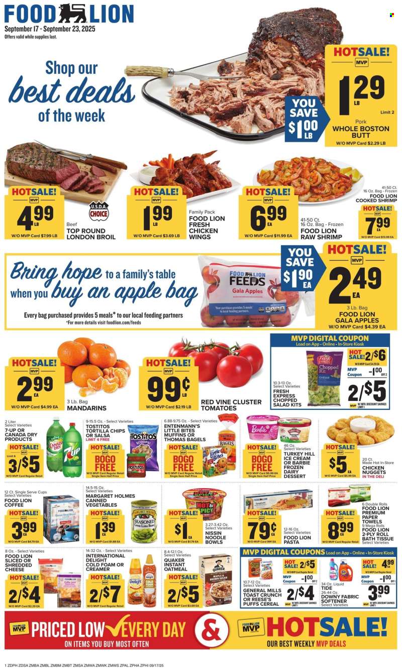 Food Lion Flyer - 09/17/2025 - 09/23/2025.