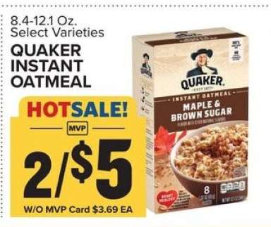 Quaker Instant Oatmeal