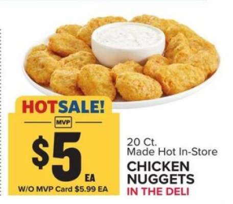 CHICKEN NUGGETS IN THE DELI