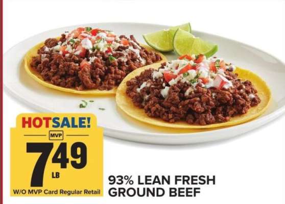 93% Lean Fresh Ground Beef
