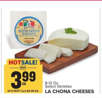 LA CHONA CHEESES