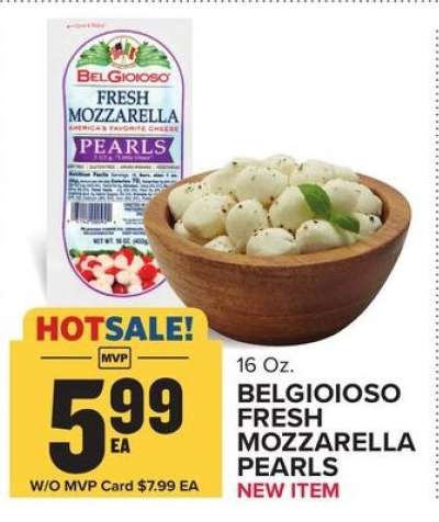 BelGioioso Fresh Mozzarella Pearls