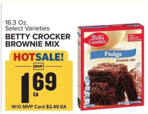 Betty Crocker Brownie Mix