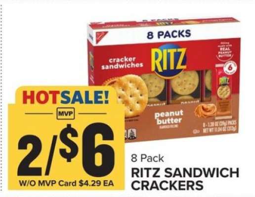 Ritz Sandwich Crackers