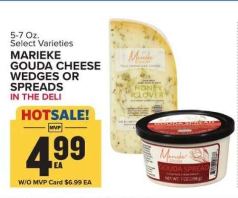 MARIEKE GOUDA CHEESE WEDGES OR SPREADS