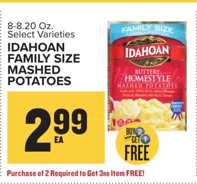Idahoan Family Size Mashed Potatoes