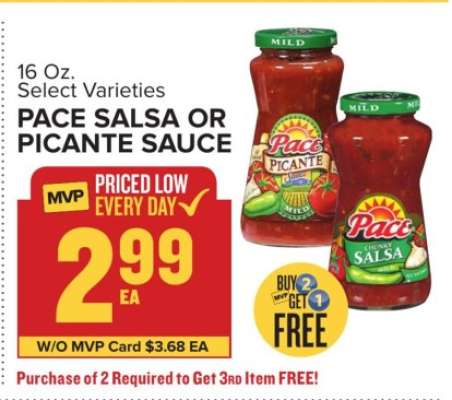 Pace Salsa or Picante Sauce