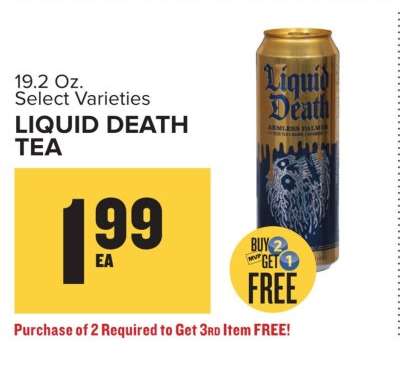 Liquid Death Tea