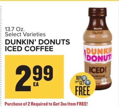 Dunkin' Donuts Iced Coffee