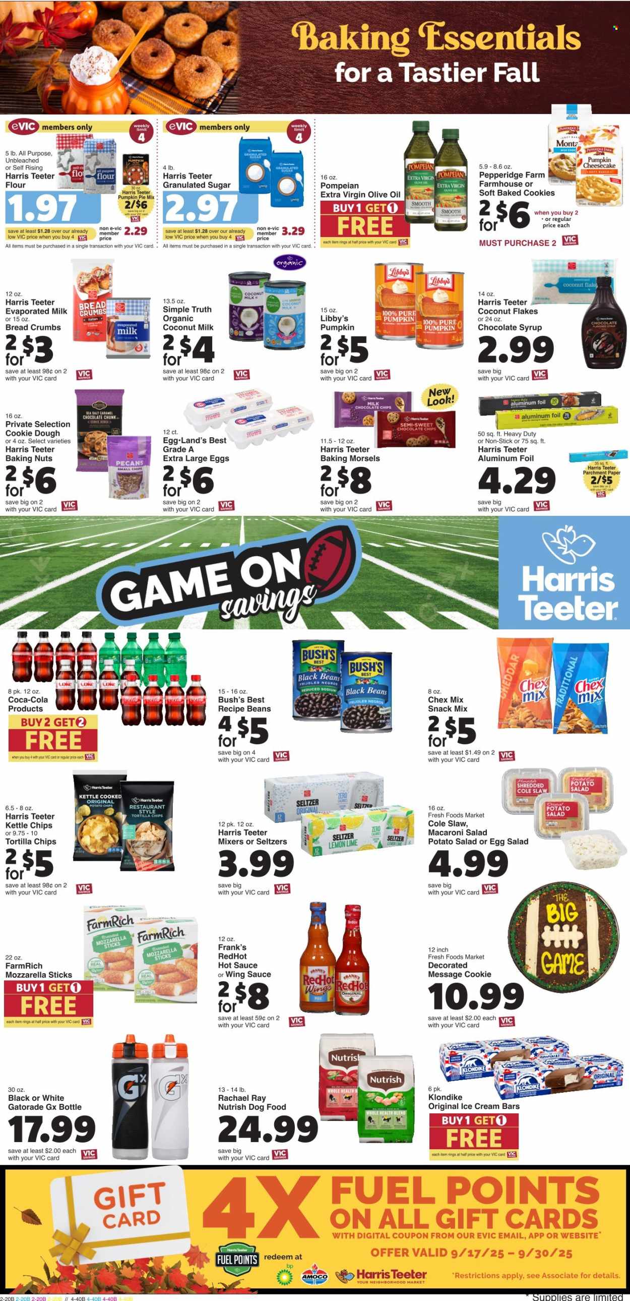 Harris Teeter ad - 09/17/2025 - 09/23/2025. Page 5