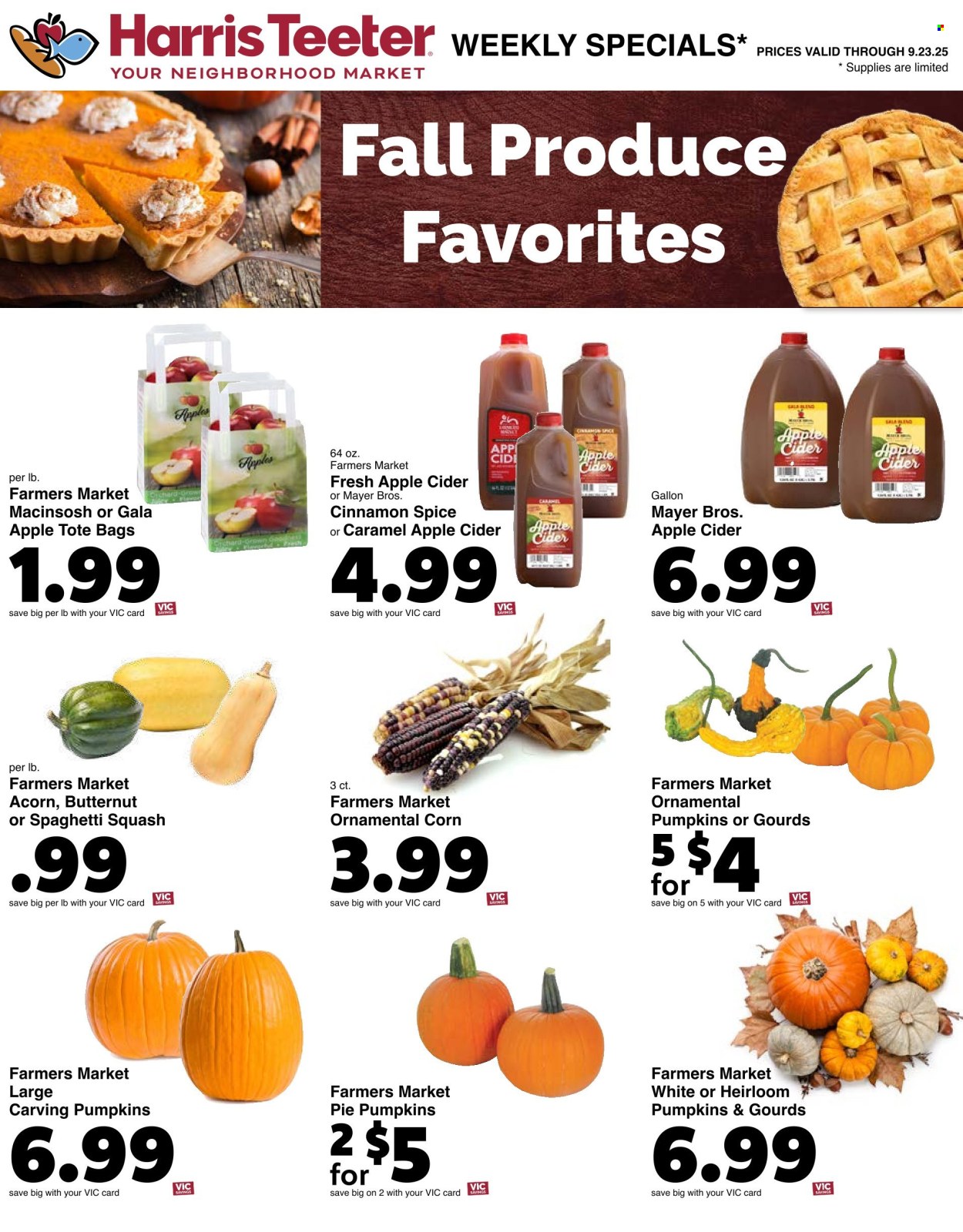 Harris Teeter ad - 09/17/2025 - 09/23/2025. Page 12