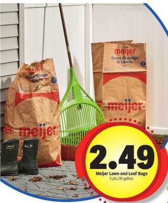 Meijer Lawn and Leaf Bags