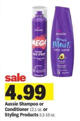 Aussie Shampoo or Conditioner or Styling Products