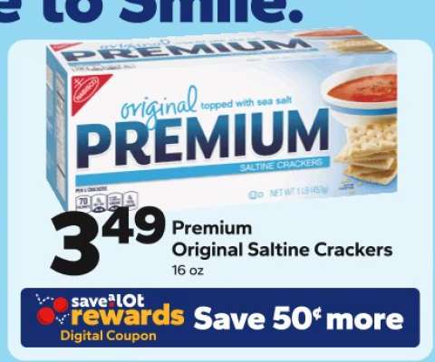 Premium Original Saltine Crackers
