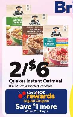 Quaker Instant Oatmeal