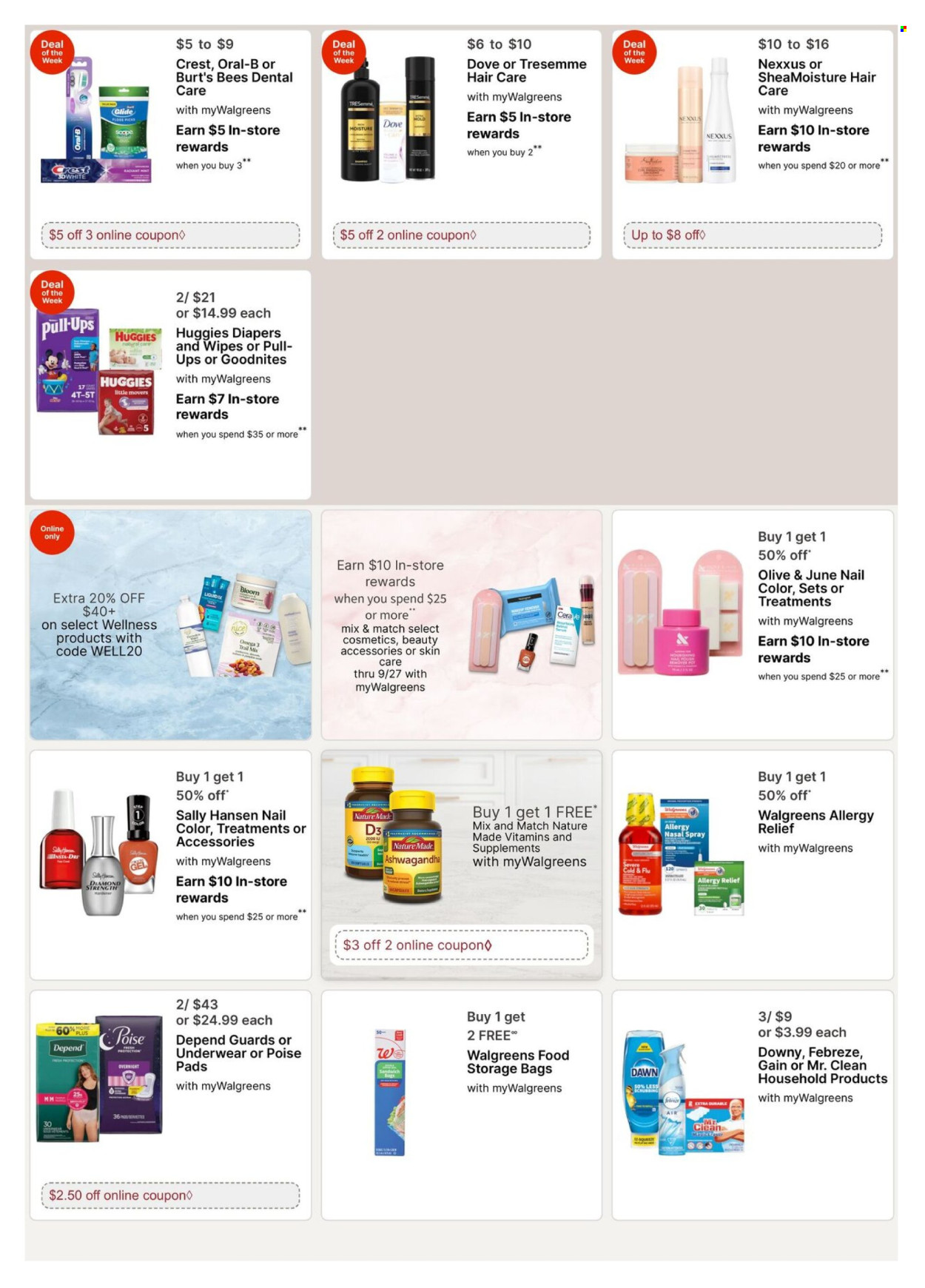 Walgreens ad - 09/21/2025 - 09/27/2025. Page 2