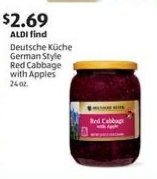 Deutsche Küche German Style Red Cabbage with Apples