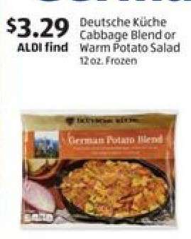 Deutsche Küche Cabbage Blend or Warm Potato Salad