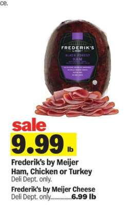 Frederik's by Meijer Ham, Chicken or Turkey