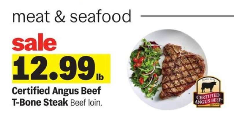 Certified Angus Beef T-Bone Steak