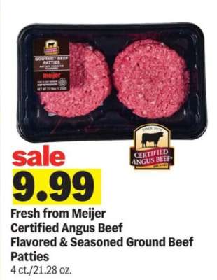 Certified Angus Beef Patties
