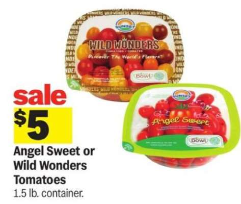 Angel Sweet or Wild Wonders Tomatoes