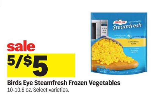 Birds Eye Steamfresh Frozen Vegetables*