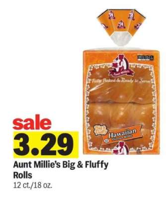 Aunt Millie's Big & Fluffy Rolls