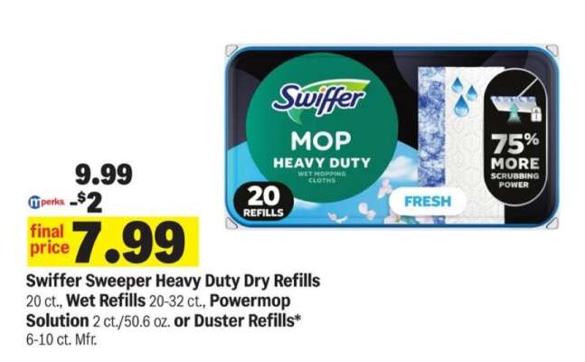 Swiffer Sweeper Heavy Duty Dry Refills