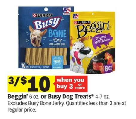Beggin' or Busy Dog Treats
