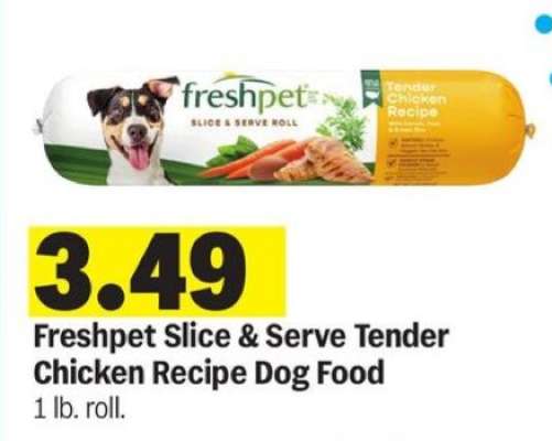 Freshpet Slice & Serve Tender Chicken Recipe Dog Food