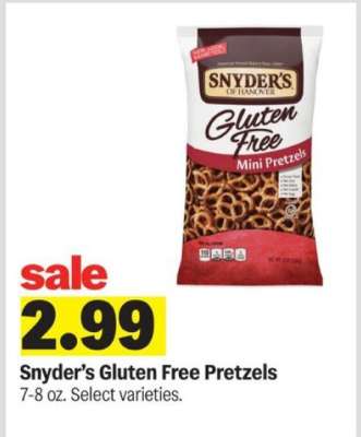 Snyder’s Gluten Free Pretzels