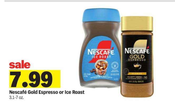 Nescafé Gold Espresso or Ice Roast