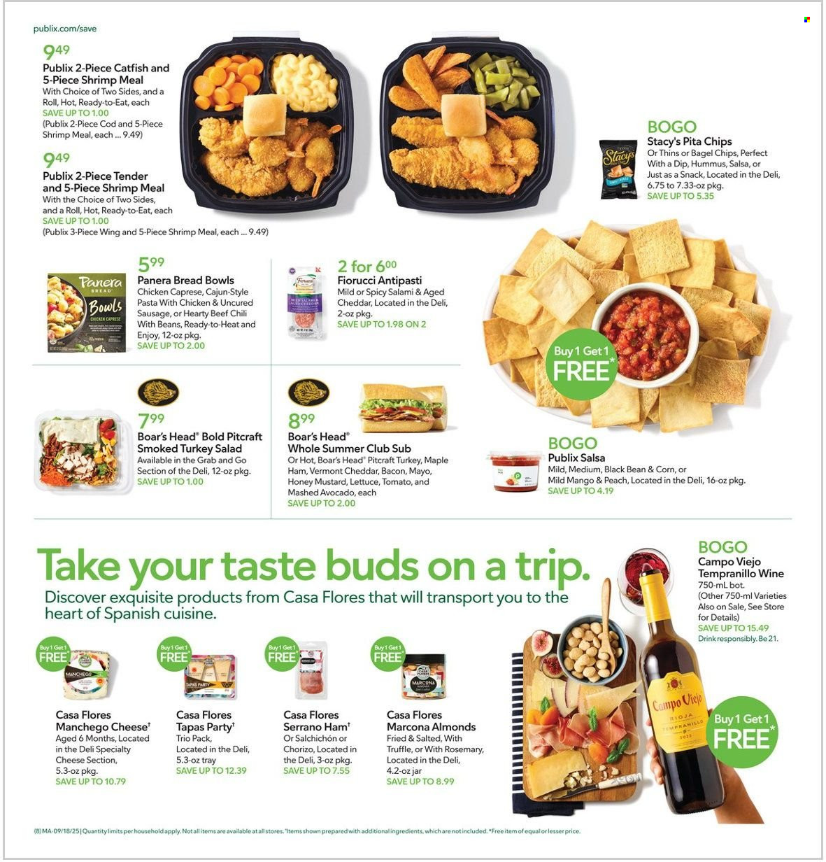 Publix ad - 09/18/2025 - 09/24/2025. Page 8